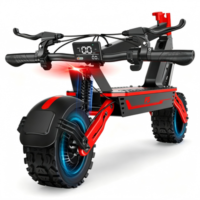 Hillmiles GOKEEP F5 Elektroroller für Gelände | 1000W Motor | 52V 20Ah | 70km Reichweite