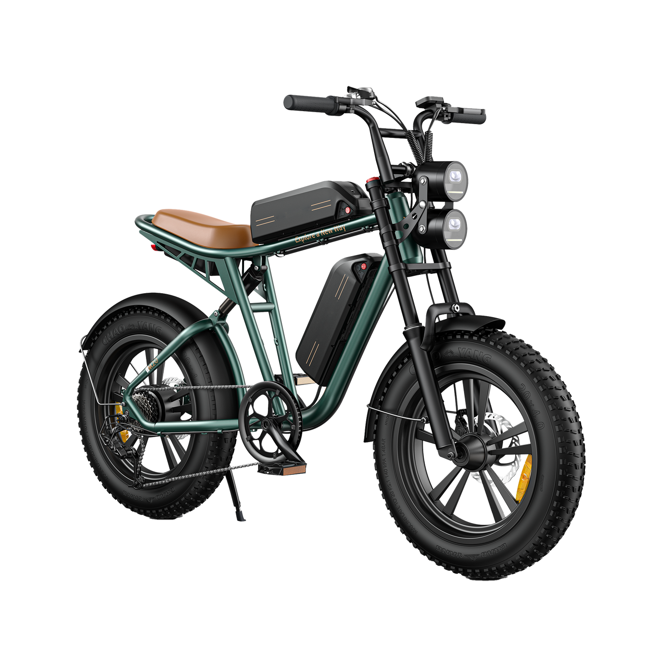 ENGWE M20 E-Bike im Motorrad-Stil