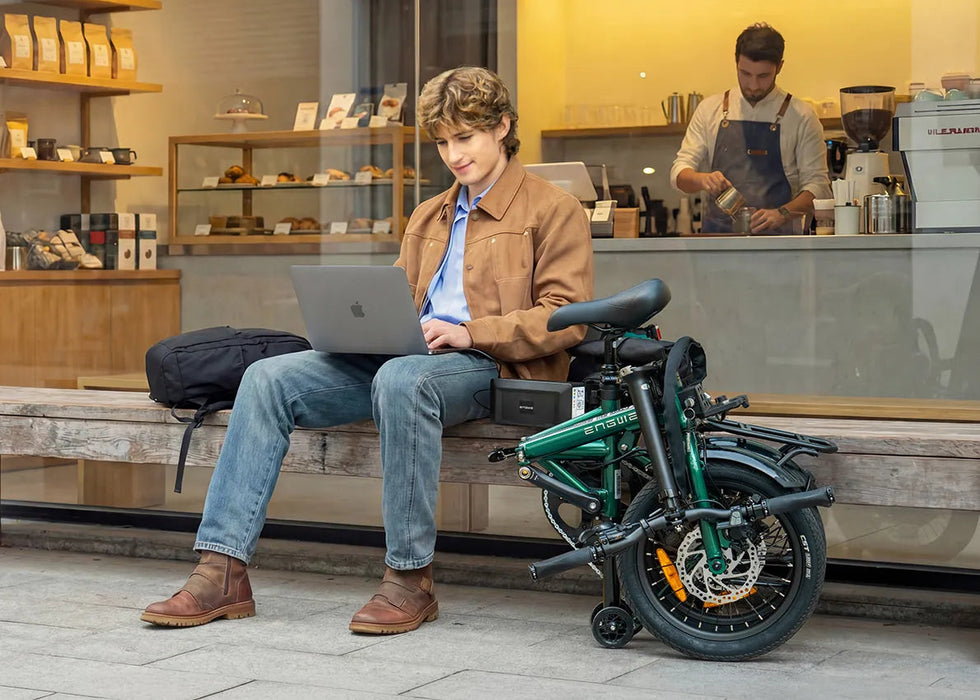 Outside Working With Engwe Zip